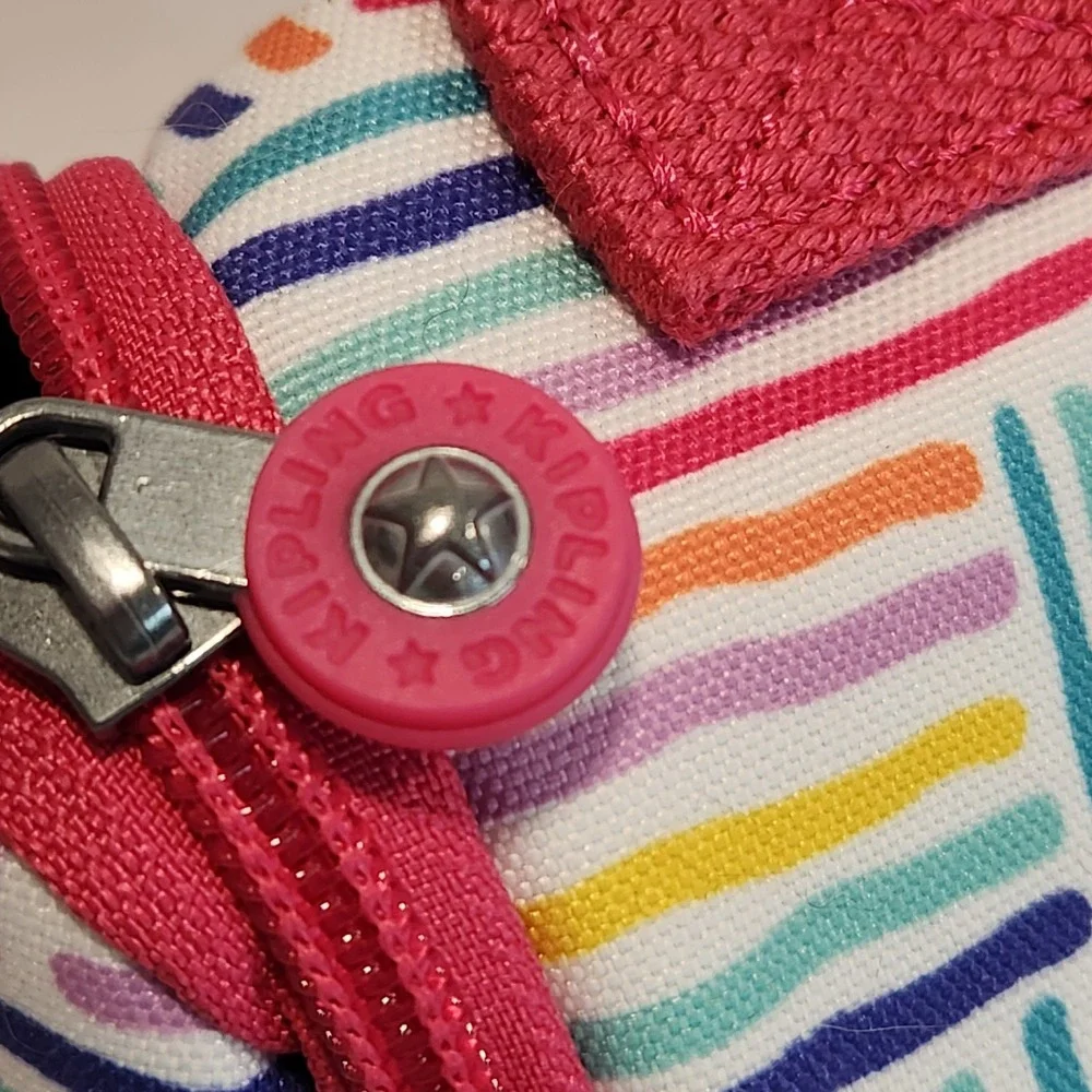 Kipling Kichirou Insulated Crossbody With Handle Lunch Bag Multicolor Stripes‎